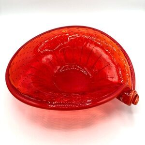 Beautiful Strawberry Glass tray